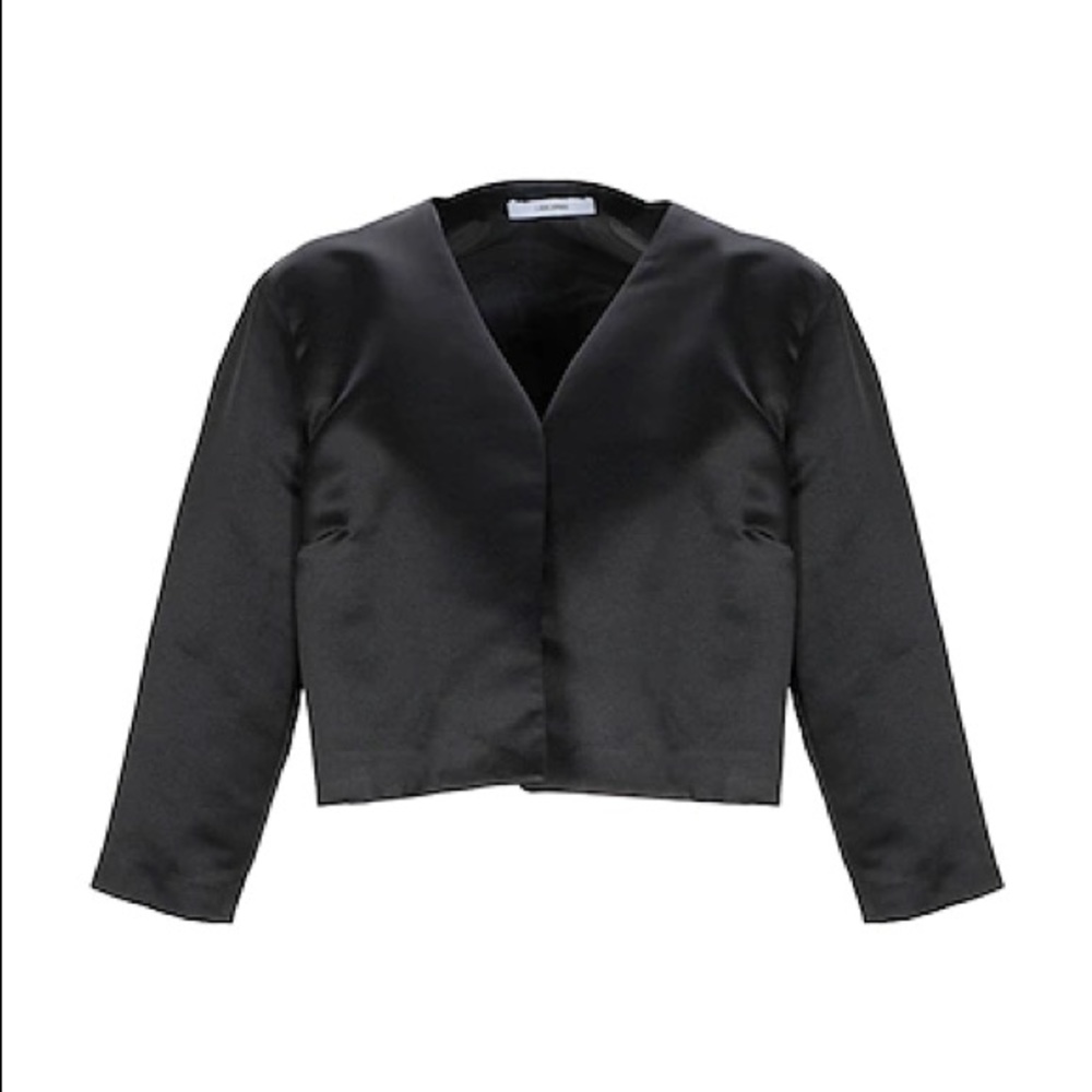 New Lanacaprina Jacket Black 3/4 sleeve blazer